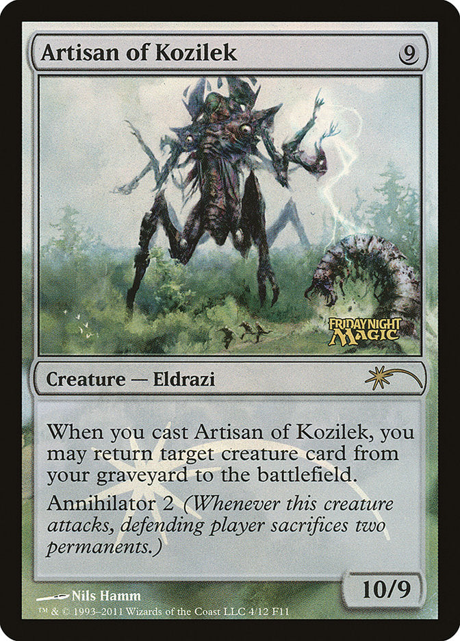 Artisan of Kozilek [Friday Night Magic 2011] | Game Master's Emporium (The New GME)