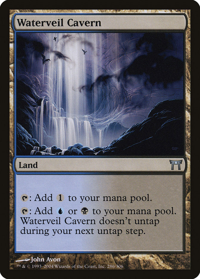 Waterveil Cavern [Champions of Kamigawa] | Game Master's Emporium (The New GME)