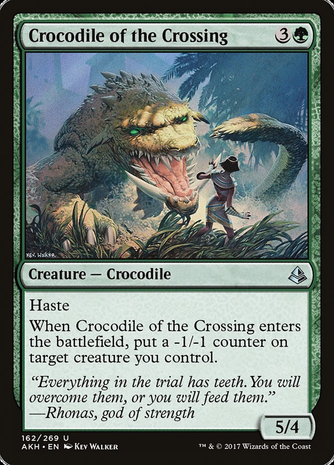 Crocodile of the Crossing [Amonkhet] | Game Master's Emporium (The New GME)