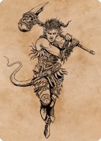 Karlach, Fury of Avernus Art Card (54) [Commander Legends: Battle for Baldur's Gate Art Series] | Game Master's Emporium (The New GME)