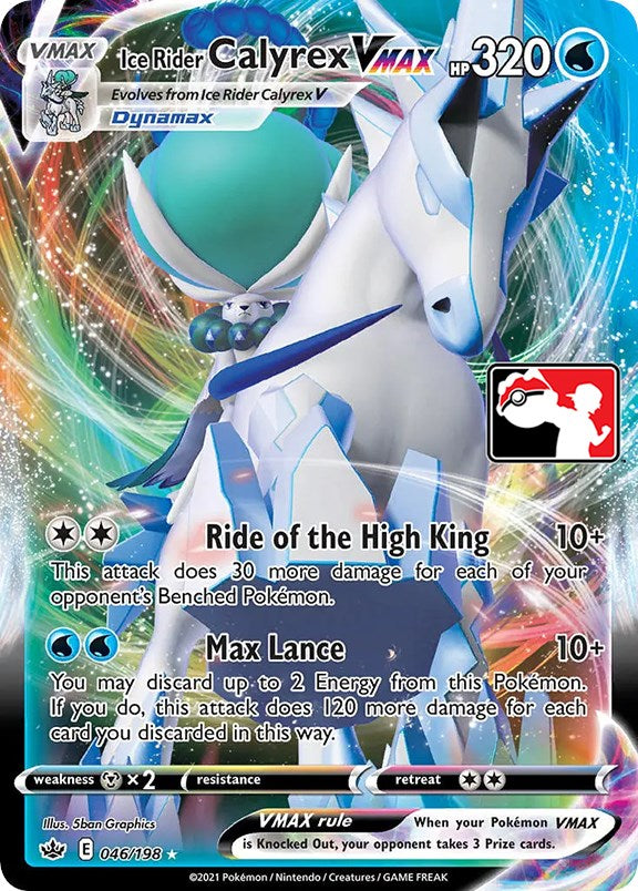 Ice Rider Calyrex VMAX (046/198) [Prize Pack Series One] | Game Master's Emporium (The New GME)