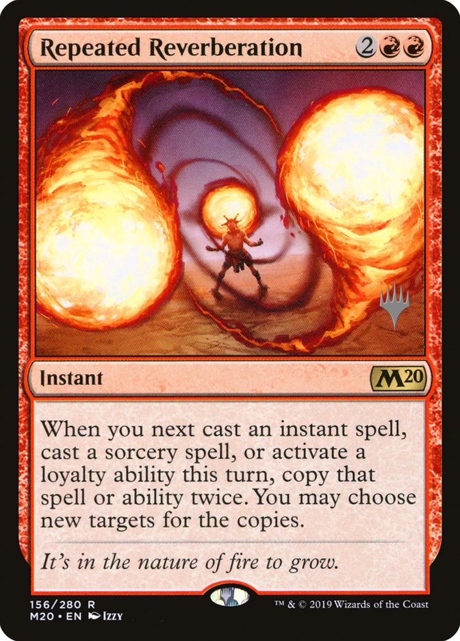 Repeated Reverberation (Promo Pack) [Core Set 2020 Promos] | Game Master's Emporium (The New GME)