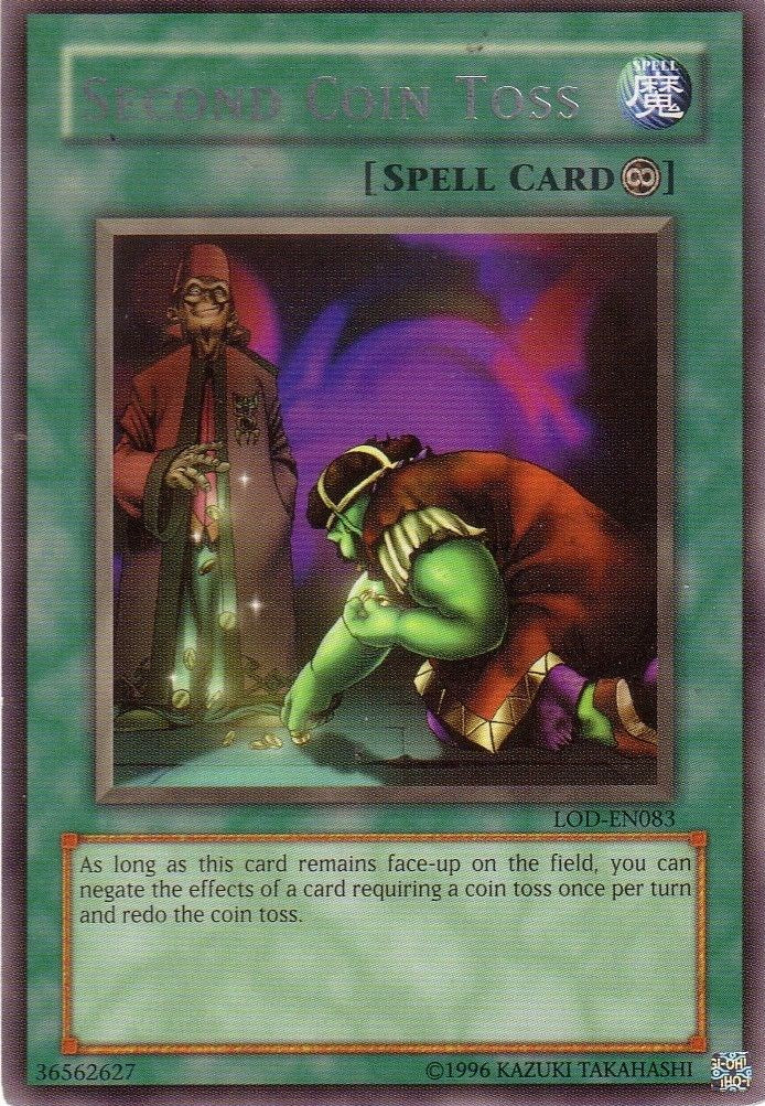 Second Coin Toss [LOD-EN083] Rare | Game Master's Emporium (The New GME)
