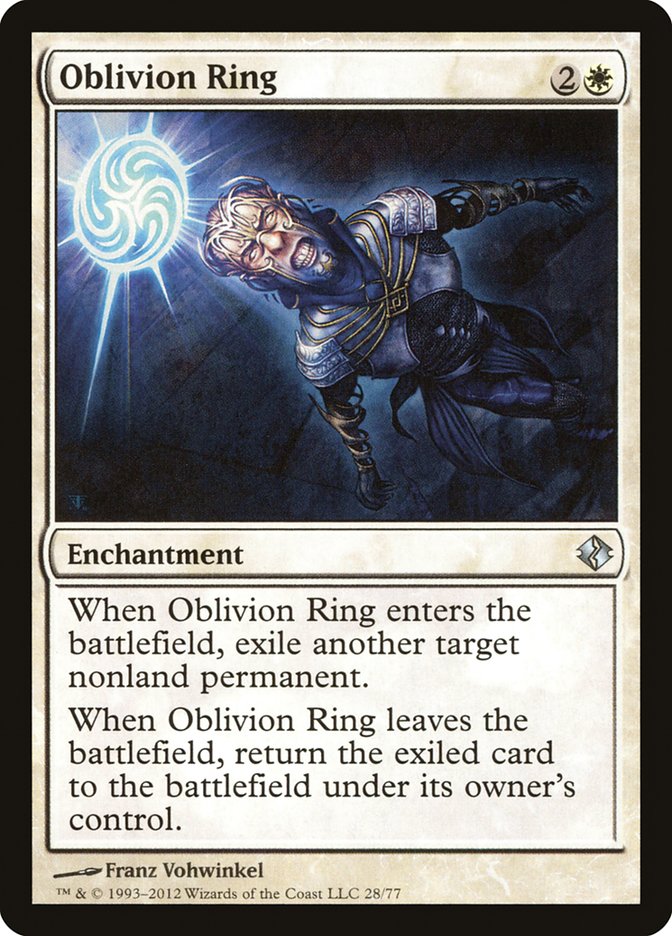 Oblivion Ring [Duel Decks: Venser vs. Koth] | Game Master's Emporium (The New GME)