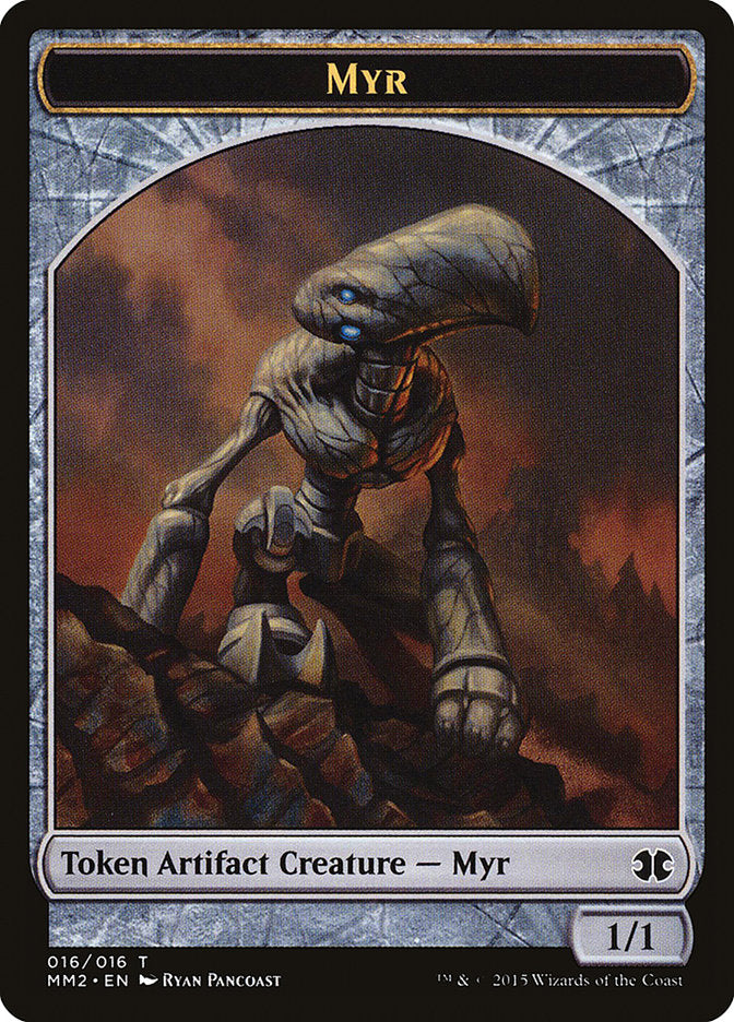Myr Token [Modern Masters 2015 Tokens] | Game Master's Emporium (The New GME)
