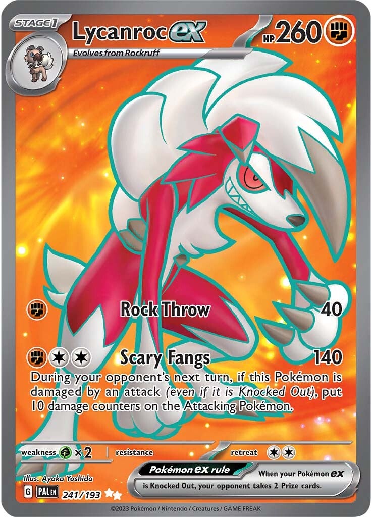 Lycanroc ex (241/193) [Scarlet & Violet: Paldea Evolved] | Game Master's Emporium (The New GME)