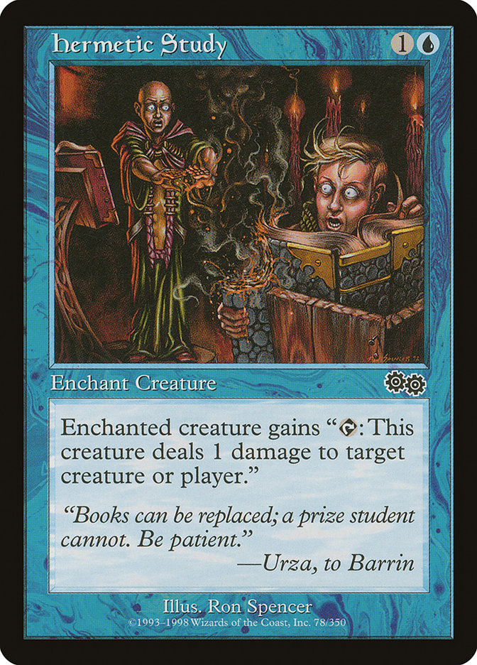 Hermetic Study [Urza's Saga] | Game Master's Emporium (The New GME)