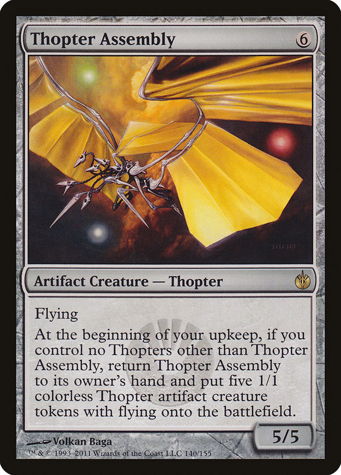 Thopter Assembly [Mirrodin Besieged] | Game Master's Emporium (The New GME)