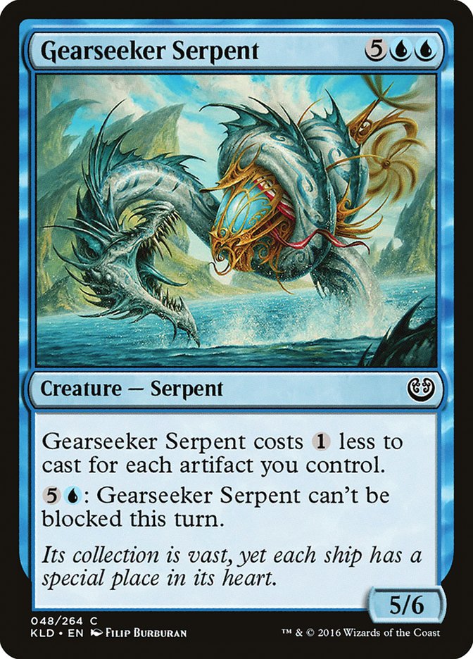 Gearseeker Serpent [Kaladesh] | Game Master's Emporium (The New GME)