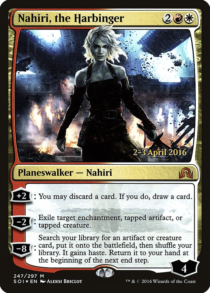 Nahiri, the Harbinger [Shadows over Innistrad Prerelease Promos] | Game Master's Emporium (The New GME)