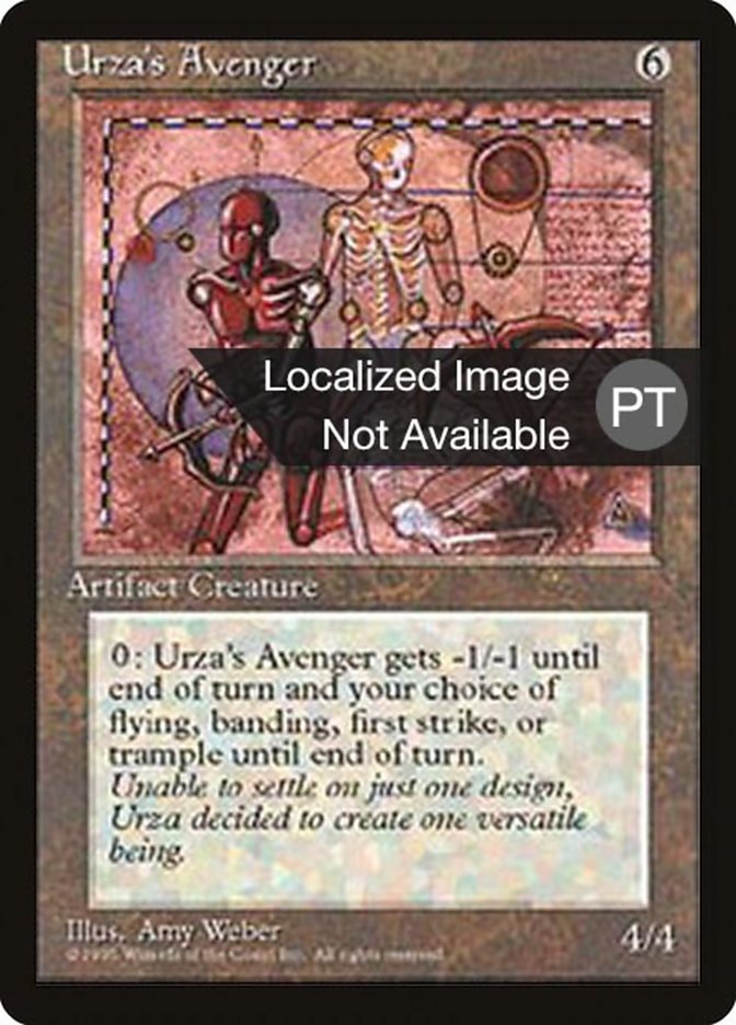 Urza's Avenger [Fourth Edition (Foreign Black Border)] | Game Master's Emporium (The New GME)