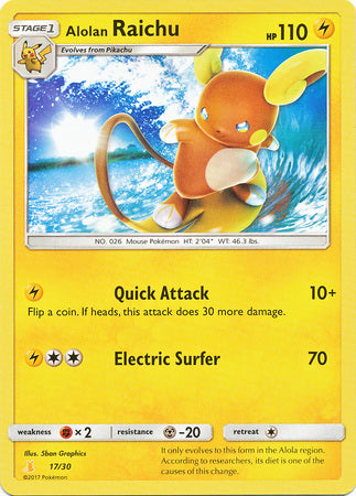 Alolan Raichu (17/30) [Sun & Moon: Trainer Kit - Alolan Raichu] | Game Master's Emporium (The New GME)