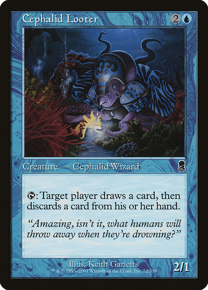 Cephalid Looter (Misprinted) [Odyssey] | Game Master's Emporium (The New GME)