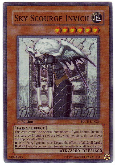 Sky Scourge Invicil [FOTB-EN023] Super Rare | Game Master's Emporium (The New GME)