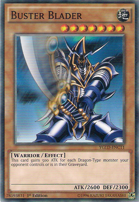 Buster Blader [YGLD-ENC11] Common | Game Master's Emporium (The New GME)