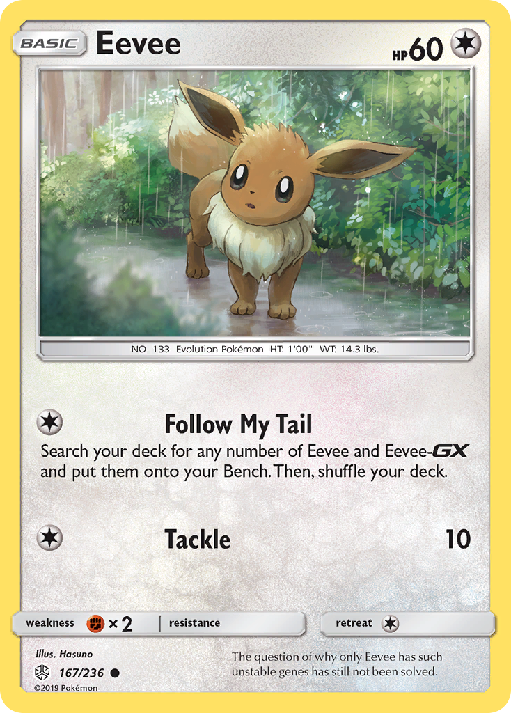 Eevee (167/236) [Sun & Moon: Cosmic Eclipse] | Game Master's Emporium (The New GME)