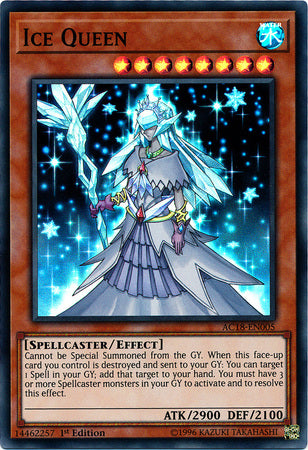 Ice Queen [AC18-EN005] Super Rare | Game Master's Emporium (The New GME)