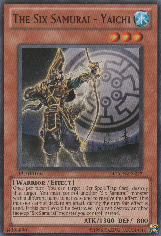 The Six Samurai - Yaichi [LCGX-EN227] Common | Game Master's Emporium (The New GME)