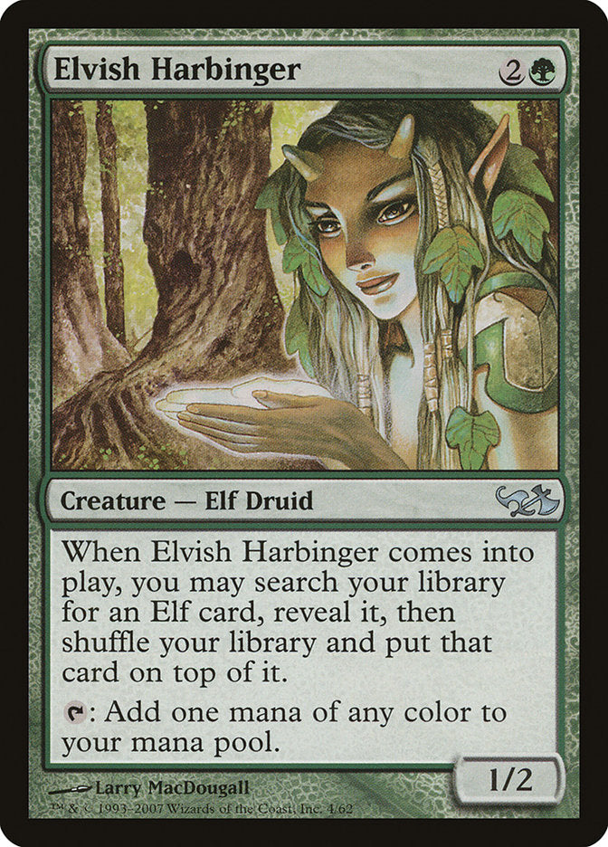 Elvish Harbinger [Duel Decks: Elves vs. Goblins] | Game Master's Emporium (The New GME)