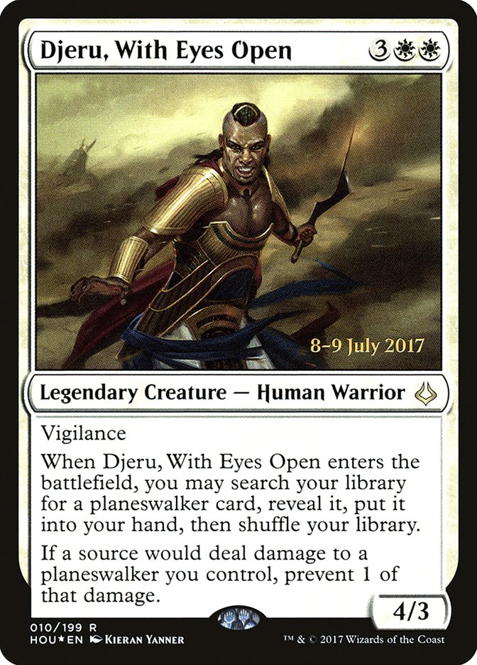 Djeru, With Eyes Open [Hour of Devastation Prerelease Promos] | Game Master's Emporium (The New GME)