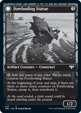 Foreboding Statue // Forsaken Thresher [Innistrad: Double Feature] | Game Master's Emporium (The New GME)