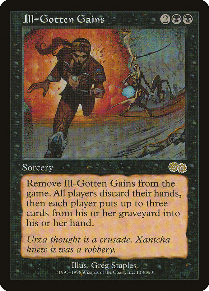 Ill-Gotten Gains [Urza's Saga] | Game Master's Emporium (The New GME)