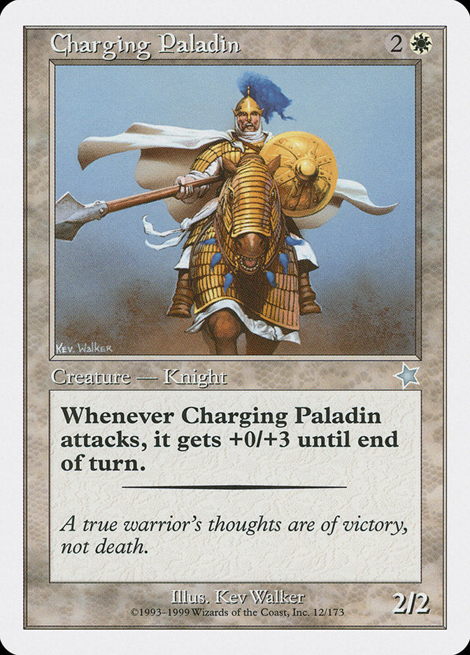 Charging Paladin [Starter 1999] | Game Master's Emporium (The New GME)