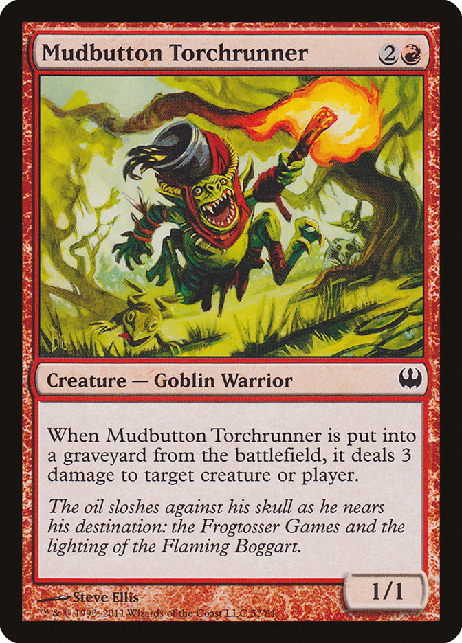 Mudbutton Torchrunner [Duel Decks: Knights vs. Dragons] | Game Master's Emporium (The New GME)