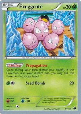 Exeggcute (4/116) (HonorStoise - Jacob Van Wagner) [World Championships 2015] | Game Master's Emporium (The New GME)