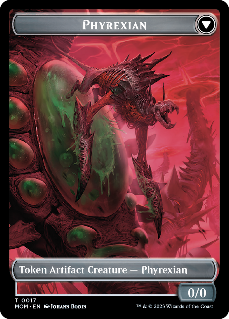 Incubator // Phyrexian (17) Double-Sided Token [March of the Machine Tokens] | Game Master's Emporium (The New GME)