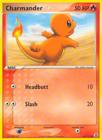 Charmander (58/112) [EX: FireRed & LeafGreen] | Game Master's Emporium (The New GME)