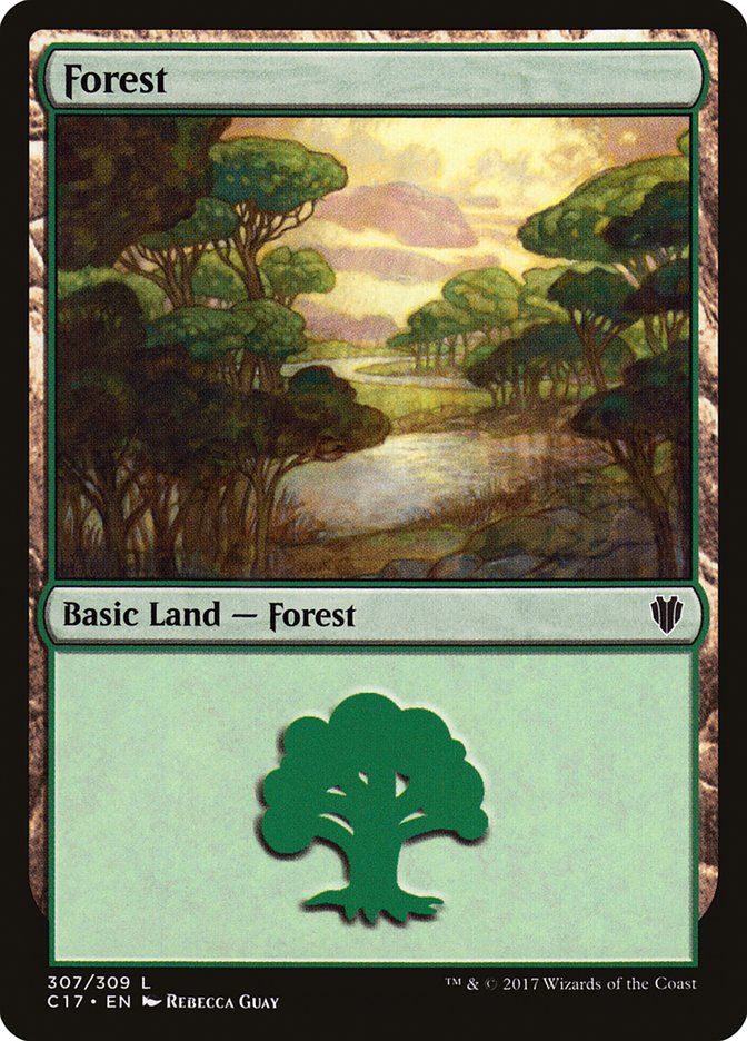 Forest (307) [Commander 2017] | Game Master's Emporium (The New GME)