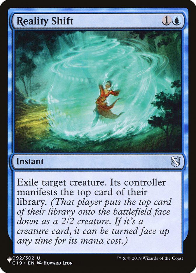 Reality Shift [The List] | Game Master's Emporium (The New GME)