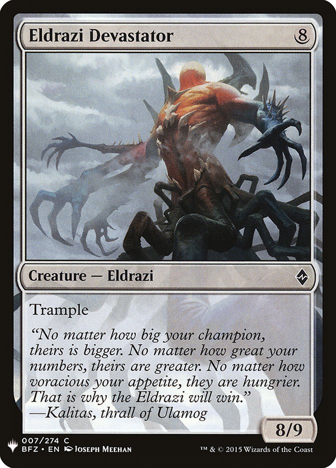 Eldrazi Devastator [Mystery Booster] | Game Master's Emporium (The New GME)