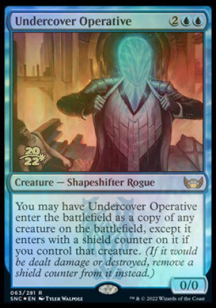 Undercover Operative [Streets of New Capenna Prerelease Promos] | Game Master's Emporium (The New GME)