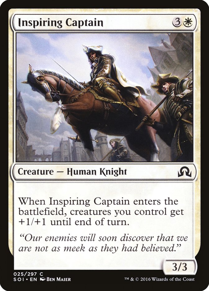 Inspiring Captain [Shadows over Innistrad] | Game Master's Emporium (The New GME)