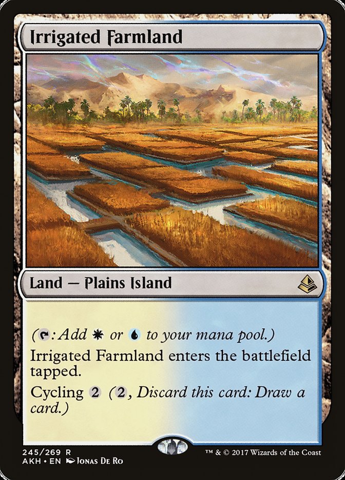 Irrigated Farmland [Amonkhet] | Game Master's Emporium (The New GME)