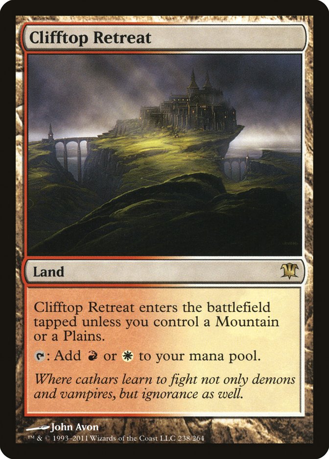 Clifftop Retreat [Innistrad] | Game Master's Emporium (The New GME)