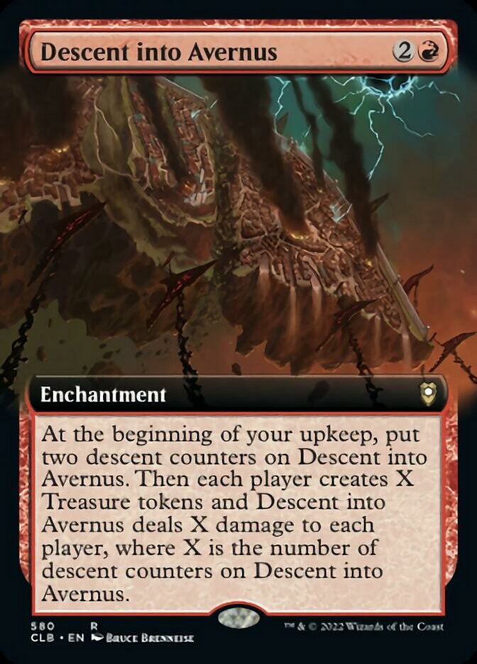 Descent into Avernus (Extended Art) [Commander Legends: Battle for Baldur's Gate] | Game Master's Emporium (The New GME)