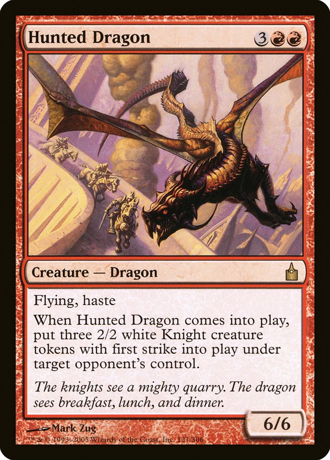 Hunted Dragon [Ravnica: City of Guilds] | Game Master's Emporium (The New GME)