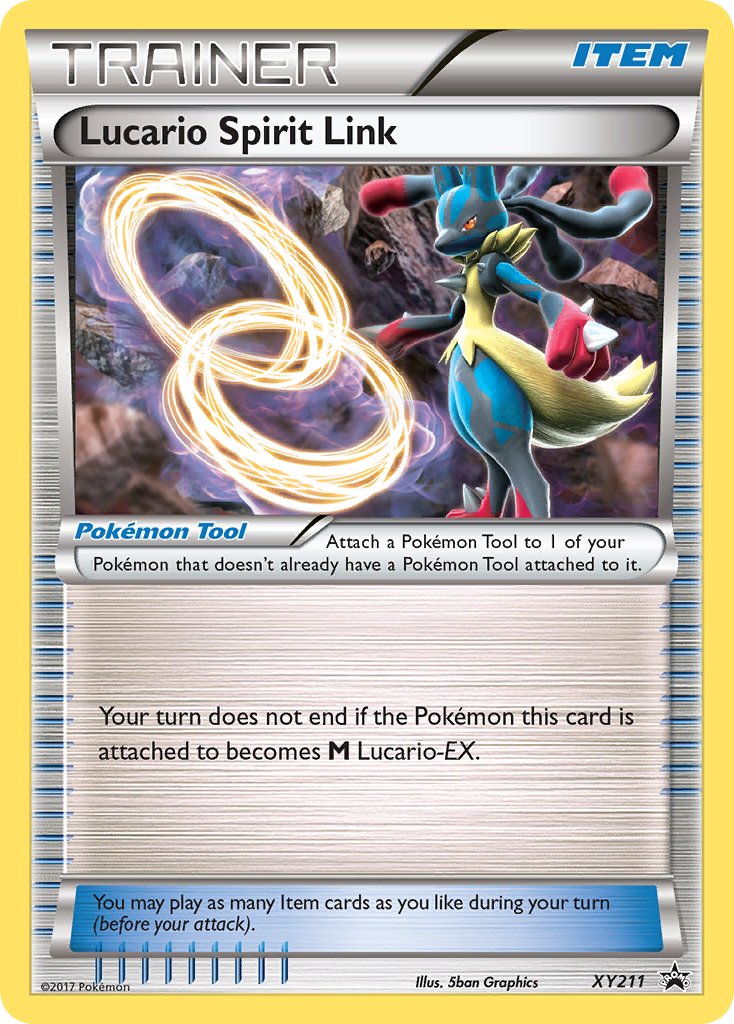 Lucario Spirit Link (XY211) [XY: Black Star Promos] | Game Master's Emporium (The New GME)