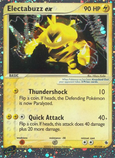 Electabuzz ex (97/109) [EX: Ruby & Sapphire] | Game Master's Emporium (The New GME)
