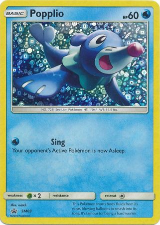 Popplio (SM03) (General Mills Promo) [Sun & Moon: Black Star Promos] | Game Master's Emporium (The New GME)