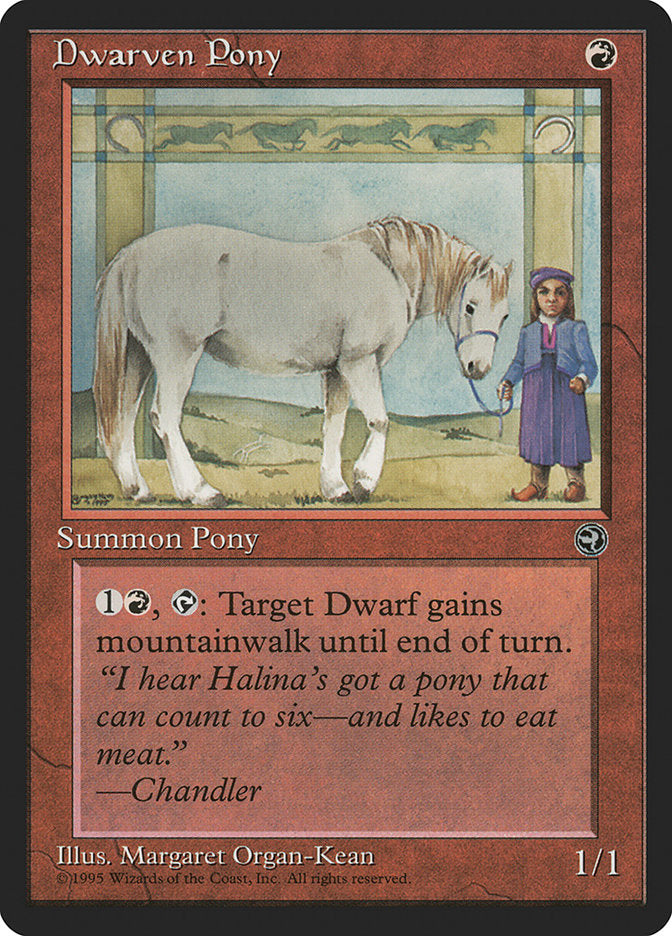 Dwarven Pony [Homelands] | Game Master's Emporium (The New GME)