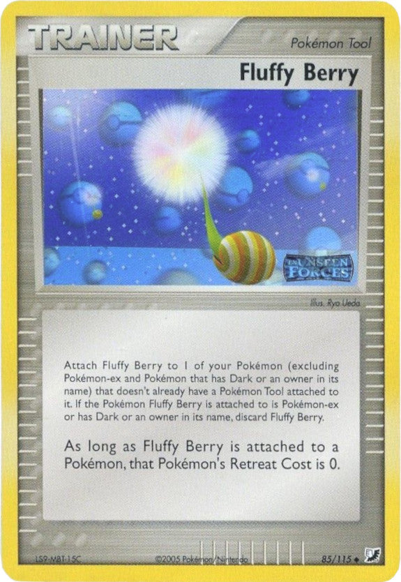 Fluffy Berry (85/115) (Stamped) [EX: Unseen Forces] | Game Master's Emporium (The New GME)