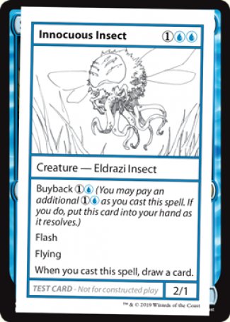 Innocuous Insect (2021 Edition) [Mystery Booster Playtest Cards] | Game Master's Emporium (The New GME)