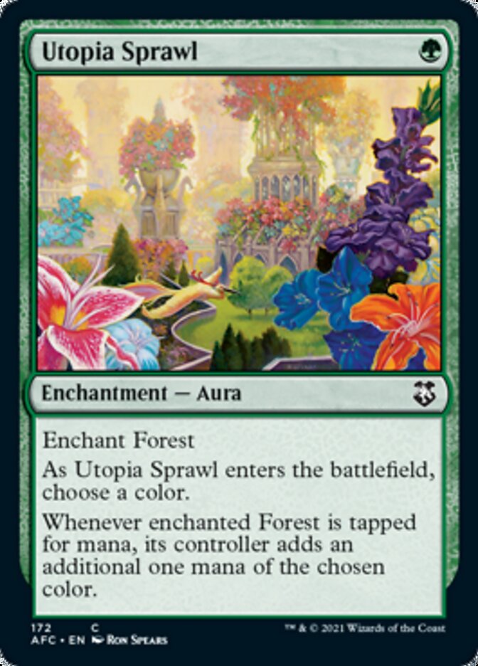 Utopia Sprawl [Dungeons & Dragons: Adventures in the Forgotten Realms Commander] | Game Master's Emporium (The New GME)