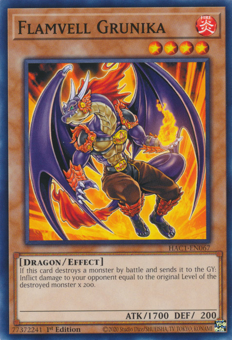 Flamvell Grunika [HAC1-EN067] Common | Game Master's Emporium (The New GME)