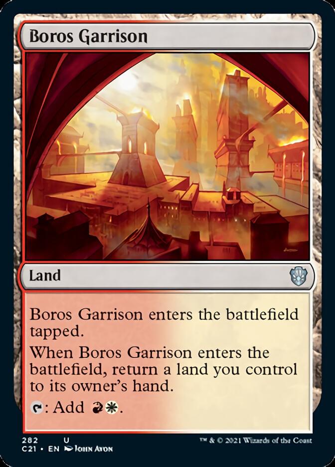 Boros Garrison [Commander 2021] | Game Master's Emporium (The New GME)