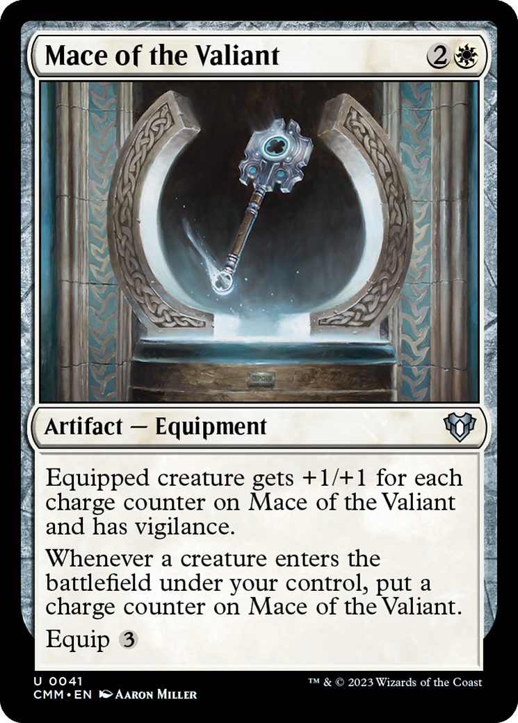 Mace of the Valiant [Commander Masters] | Game Master's Emporium (The New GME)